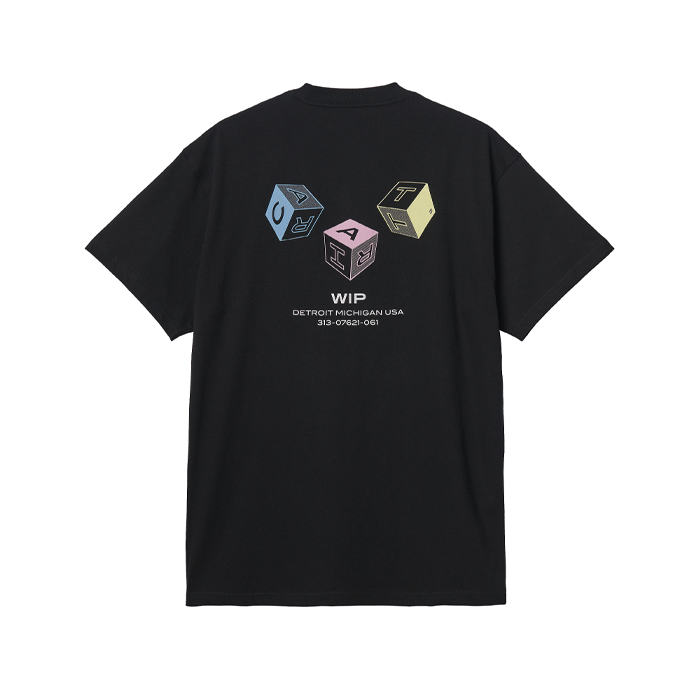 Carhartt WIP S/S Cube T Shirt Black