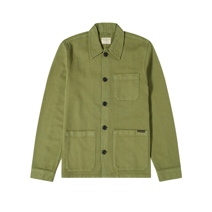 Nudie Barney Worker Jacket Green