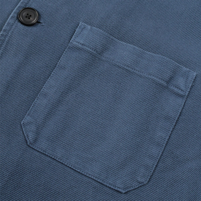 Nudie Barney Worker Jacket Indigo Blue