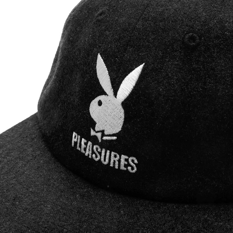 Pleasures Playboy Wool Strapback Black