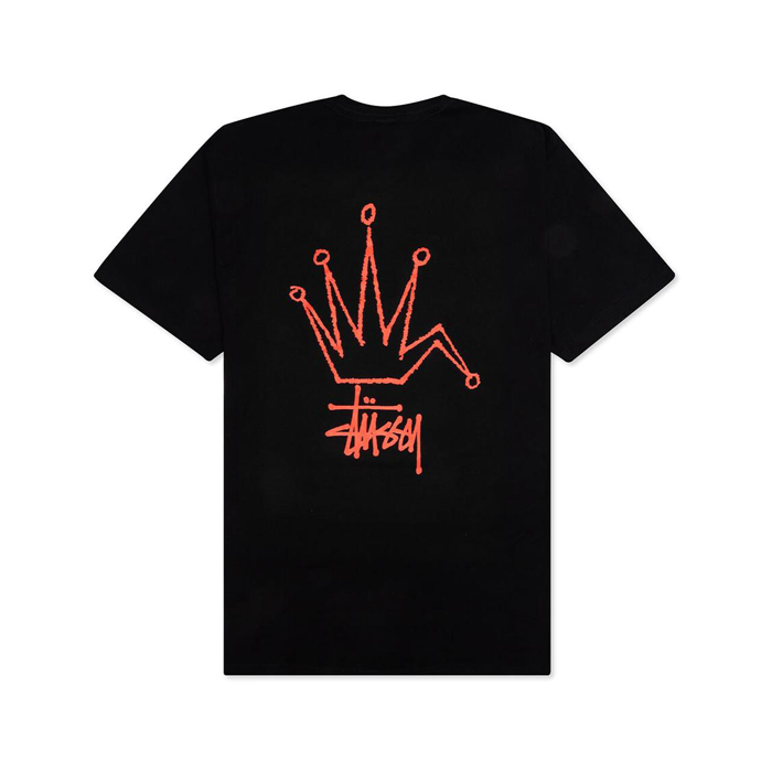 Stussy Broken Crown Tee Black