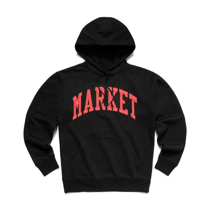 Market After Market Arc Puff Hoodie Black
