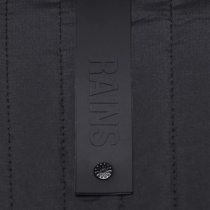 Rains Liner Shirt Jacket Black