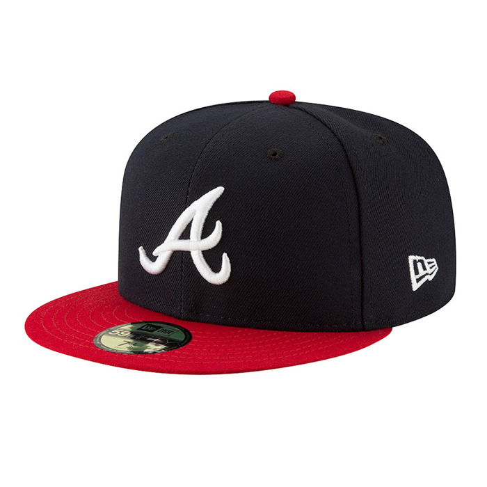 New Era Atlanta Braves 59Fifty Authentic On Field Game Cap