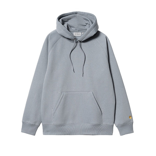 Carhartt WIP Hooded Chase Sweat Mirror Gold