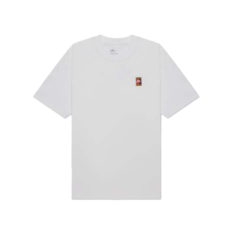 Nike SB Court Logo T Shirt White