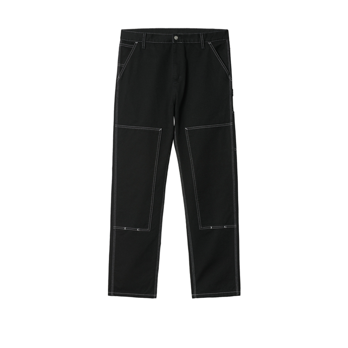 Carhartt WIP Double Front Pant Black Rinsed