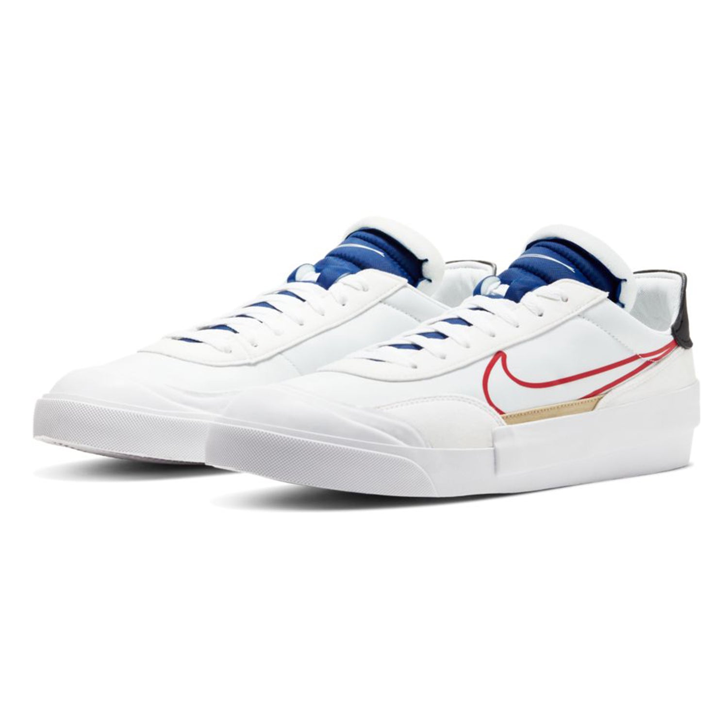 Nike Drop Type HBR White University Red Deep Royal Blue