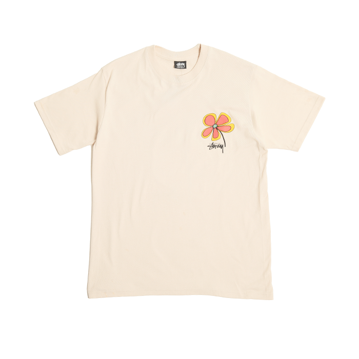 Stussy Flower Tee Smoke