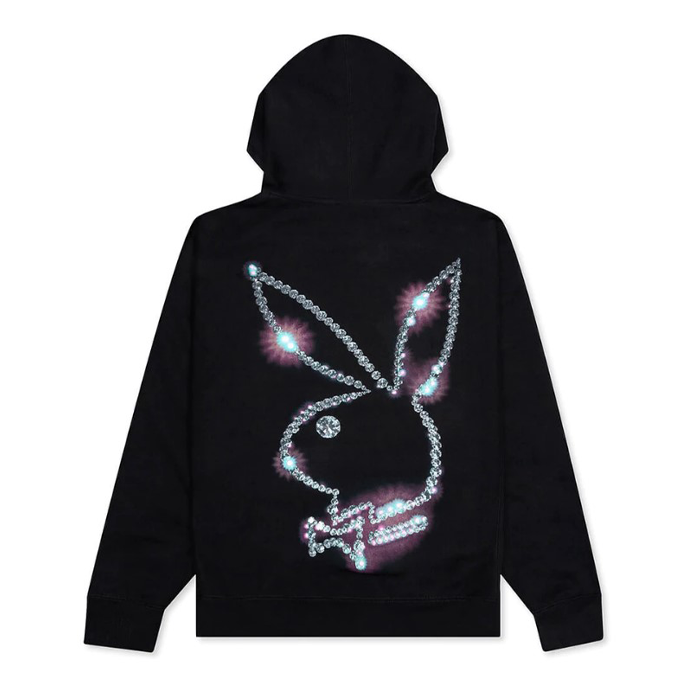 Pleasures Playboy Icy Hoody Black