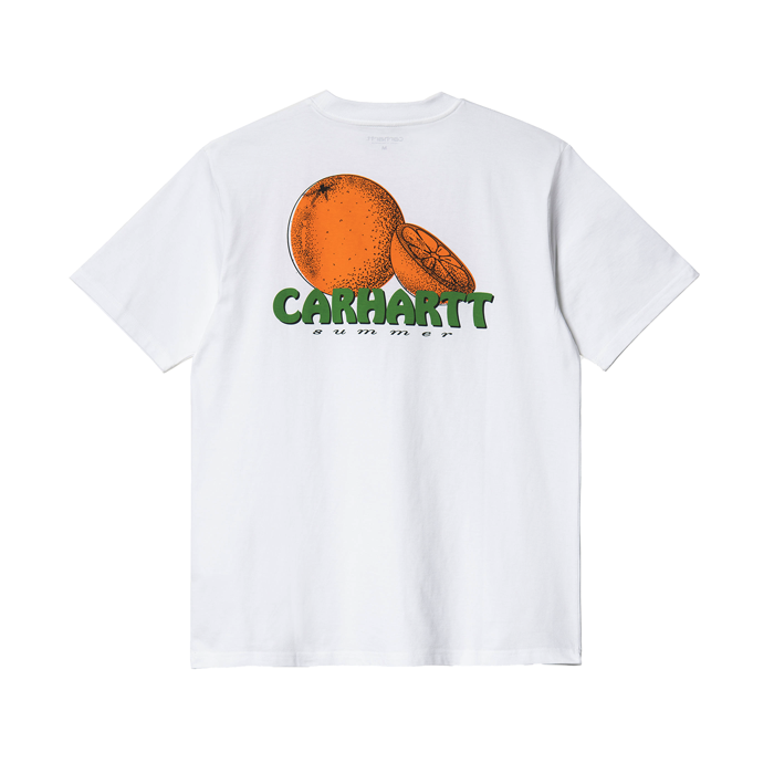 Carhartt WIP S/S Juice T Shirt White