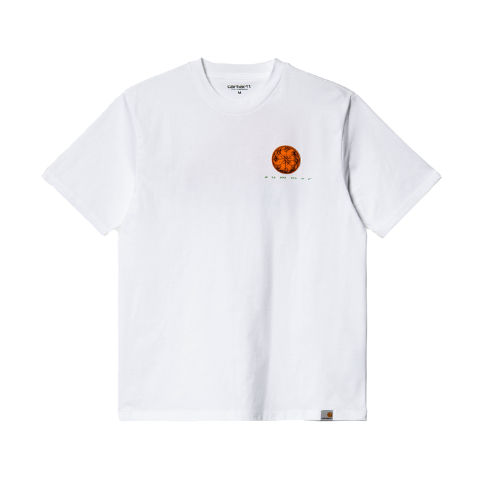 Carhartt WIP S/S Juice T Shirt White
