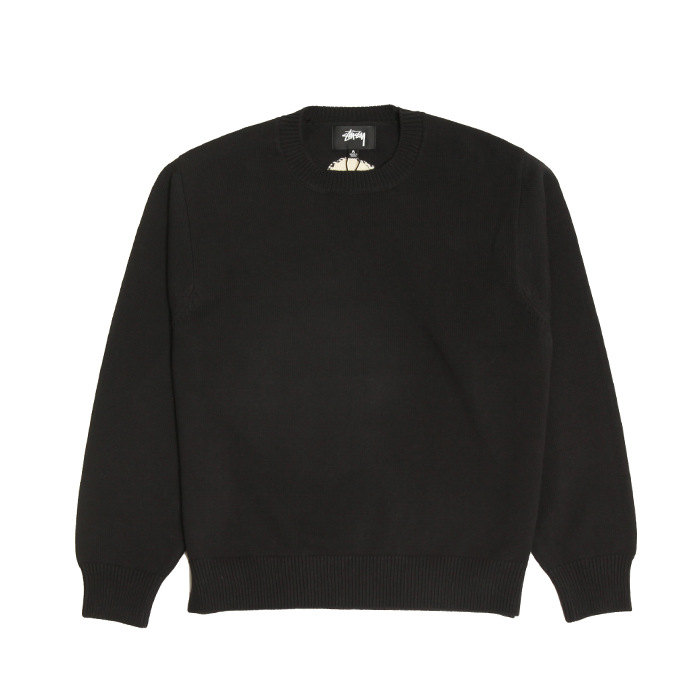 Stussy Bent Crown Sweater Black