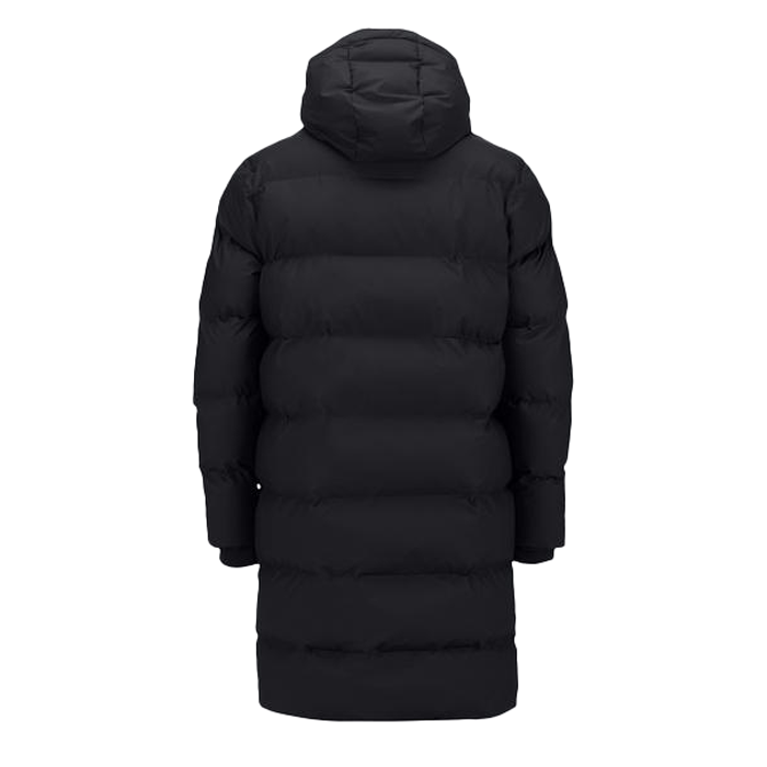 Rains Long Puffer Jacket Black