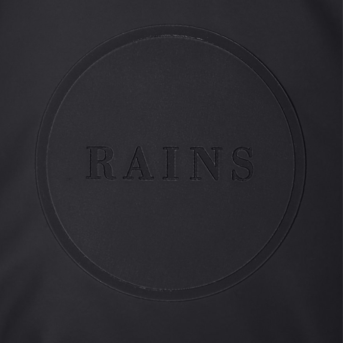 Rains Long Puffer Jacket Black