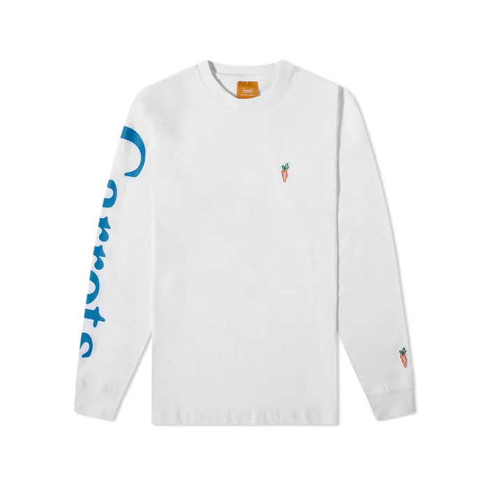 Carrots By Anwar Carrots Signature L/S Tee White