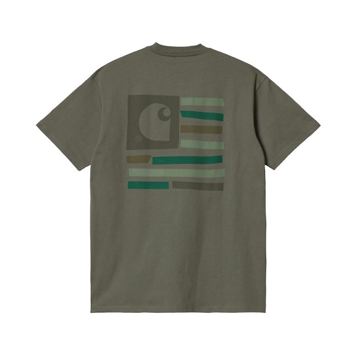 Carhartt WIP S/S Medley State T Shirt Thyme