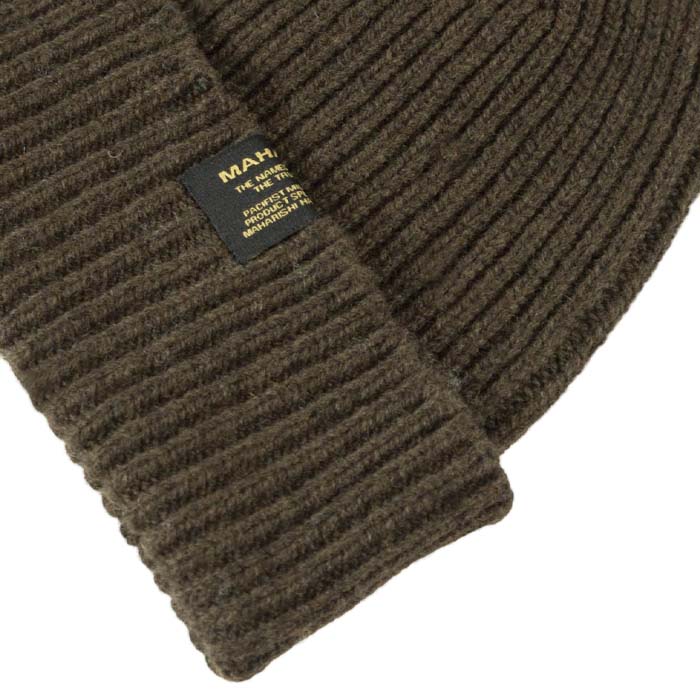 Maharishi Miltype Wool Beanie Olive