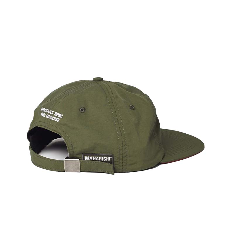 Maharishi Japanese Nylon Cap Olive