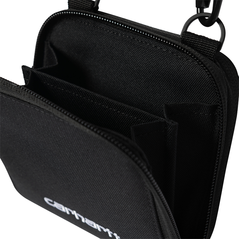 Carhartt WIP Payton Detachable Wallet Black White