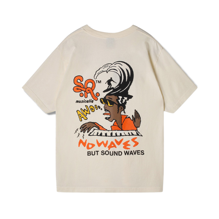 Stan Ray Sound Waves Tee Natural