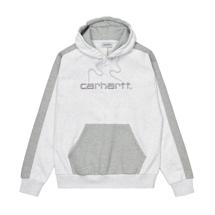 Carhartt WIP Hooded Tonare Sweat Ash Heather Grey Heather Shiver