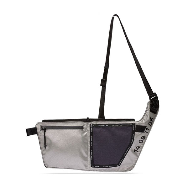 Nike Tech Sidebag Grid Iron Silver Black
