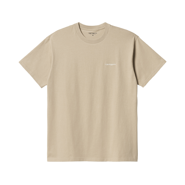 Carhartt WIP S/S Script Embroidery T Shirt Wall Wax