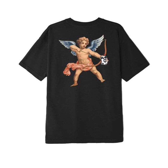 Obey Watch Out Tee Off Black