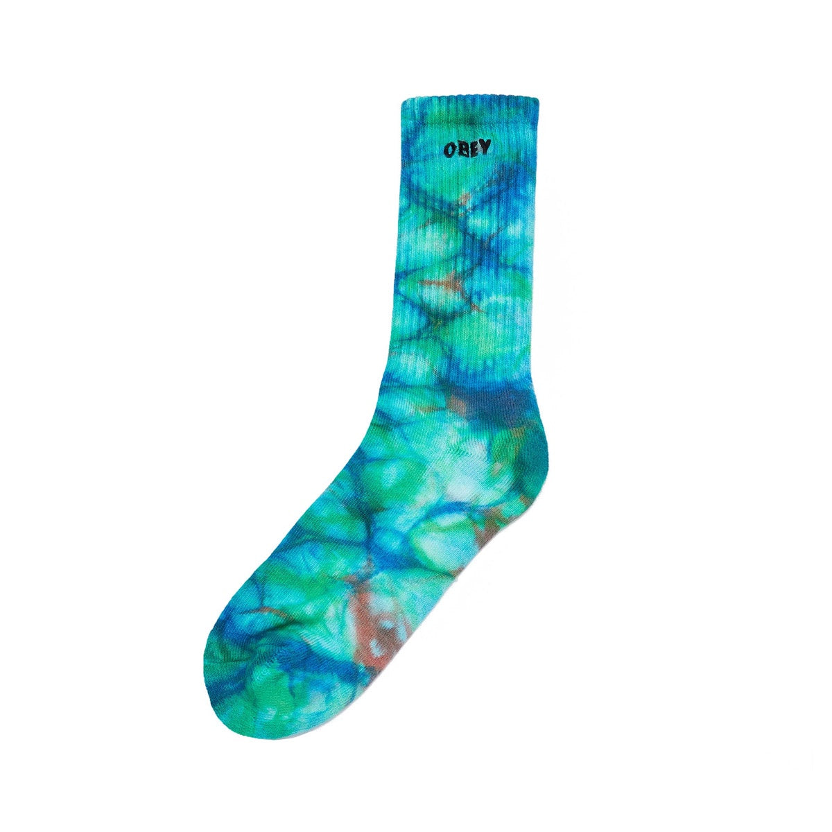Obey Mountain Socks Blue Beat