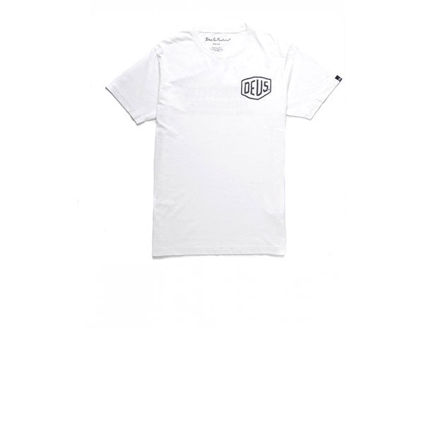 Deus S/S Tokyo Address Tee White