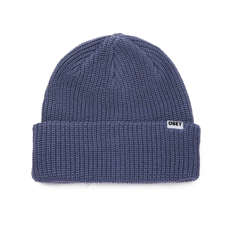 Obey Bold Organic Beanie Vintage Blue