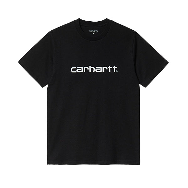 Carhartt WIP SS Script T shirt Black White