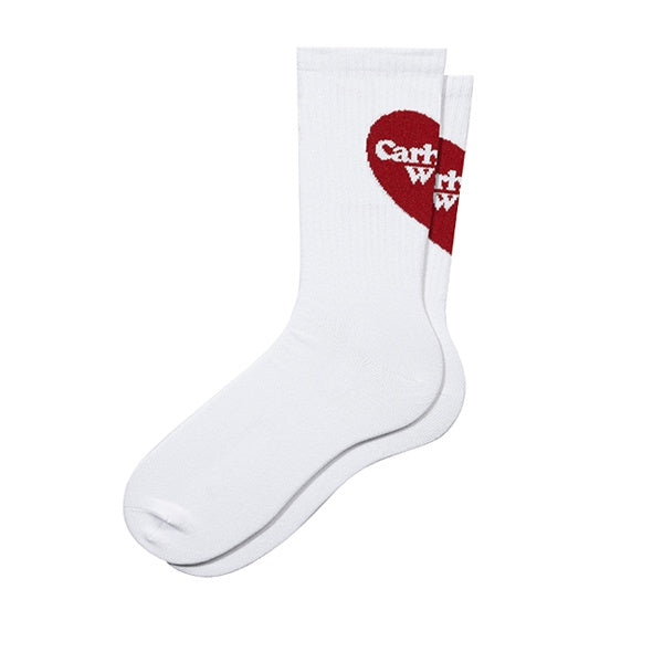 Carhartt WIP Heart Socks White
