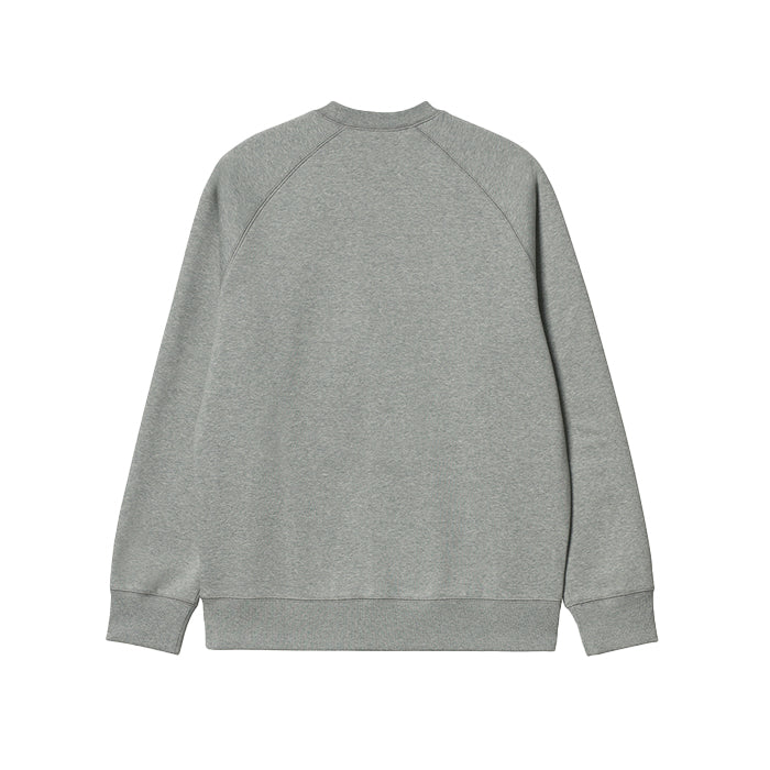 Carhartt WIP Chase Sweat Grey Heather Gold