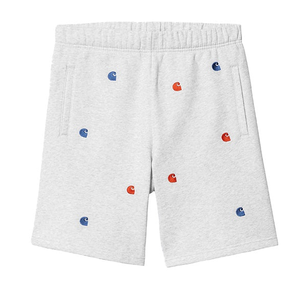 Carhartt WIP Seek Sweat Short Ash Heather
