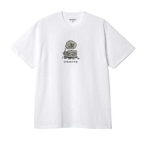 Carhartt WIP SS Other Side T shirt White