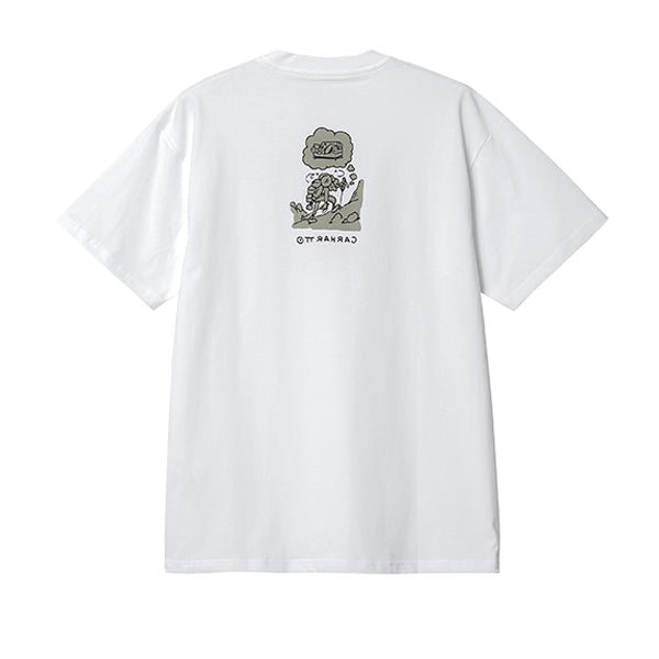 Carhartt WIP SS Other Side T shirt White