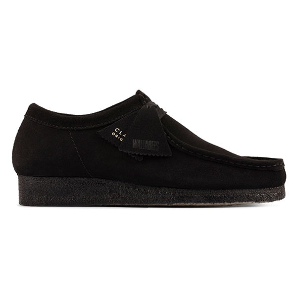 Clarks Wallabee Black Suede