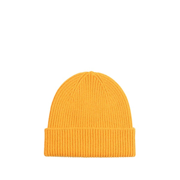 Colorful Standard Merino Wool Beanie Burned Yellow