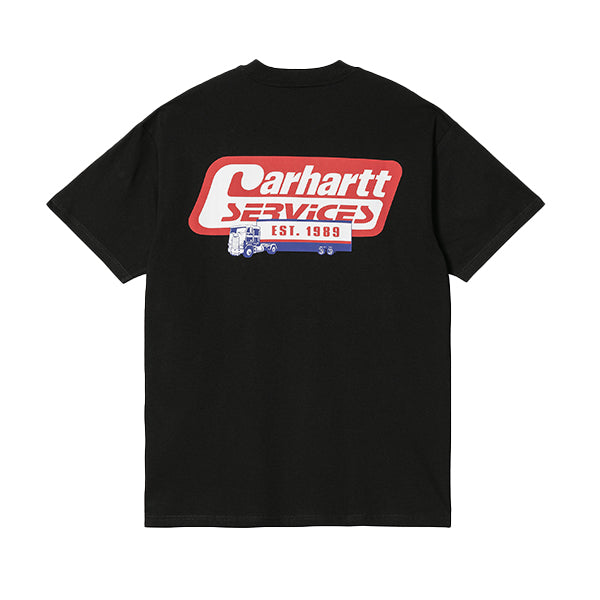 Carhartt WIP SS Freight Services T shirt Black
