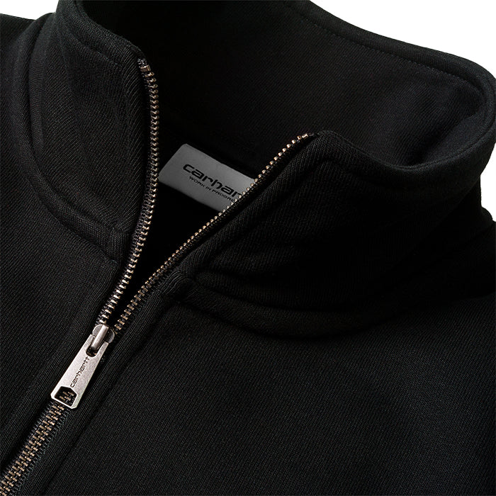 Carhartt WIP Chase Neck Zip Sweat Black Gold