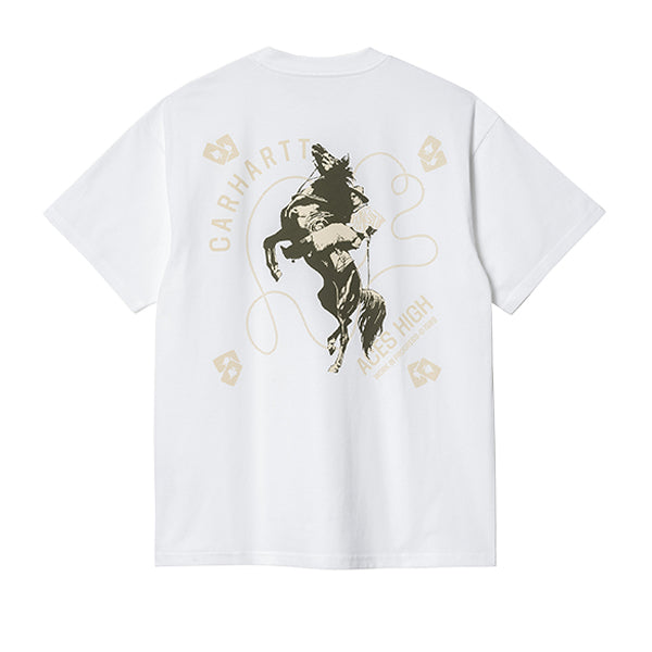 Carhartt WIP SS Big Buck T Shirt White