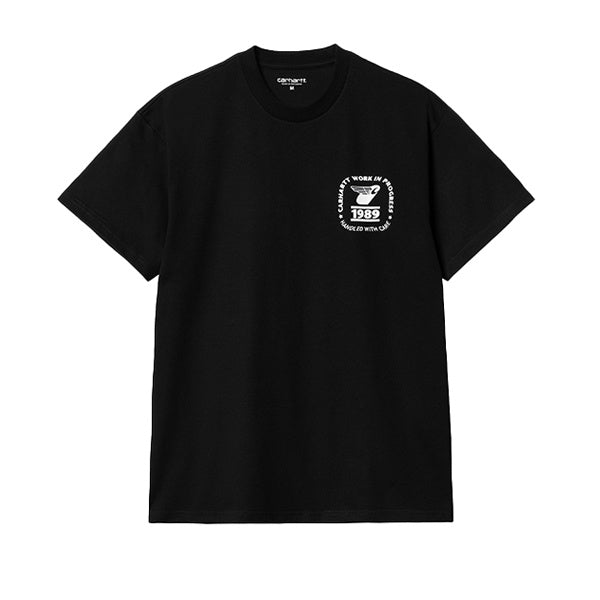 Carhartt WIP SS Stamp State T shirt Black White