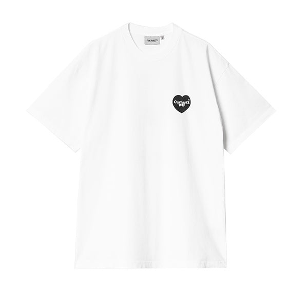 Carhartt WIP SS Heart Bandana T shirt White Black