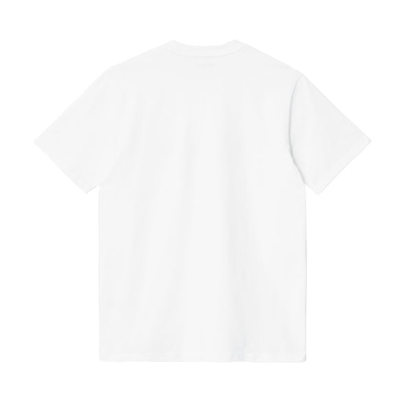 Carhartt WIP SS Script T shirt White Black