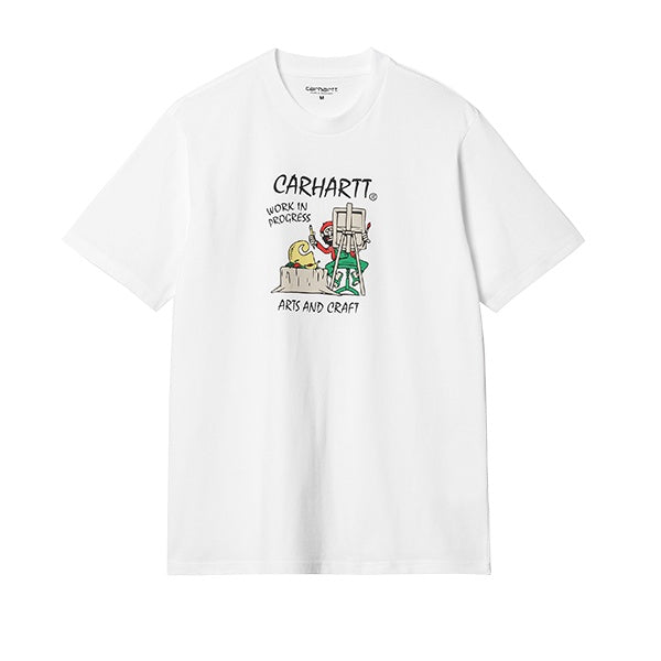 Carhartt WIP S/S Art Supply T Shirt White