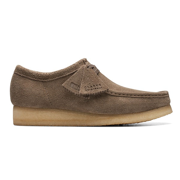 Clarks Wallabee Dark Grey Suede