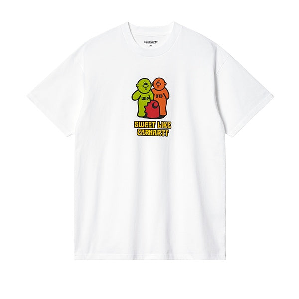 Carhartt WIP SS Gummy T shirt White