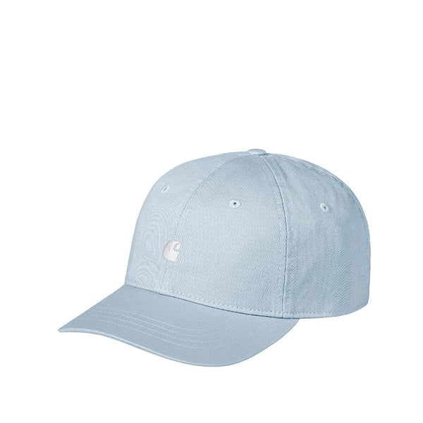 Carhartt WIP Madison Logo Cap Frosted Blue White